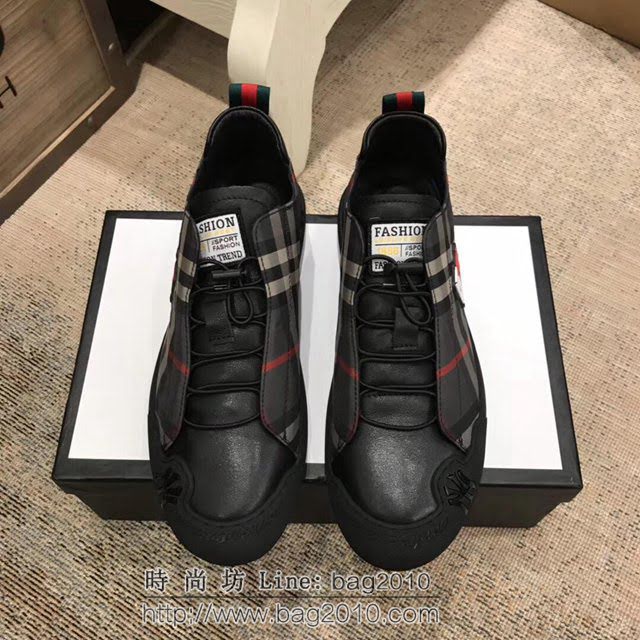 GUCCI男鞋 頂級2019爆款 古馳牛皮運動男鞋 Gucci時尚休閒男鞋  hdnx1321